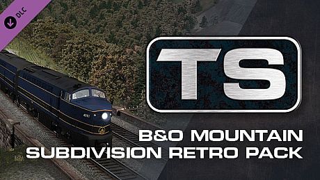 Train Simulator: B&O Mountain Subdivision Retro Pack DLC