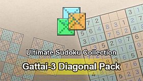Ultimate Sudoku Collection - Gattai-3 Diagonal Pack