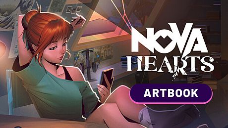 The Nova Hearts Digital Artbook DLC