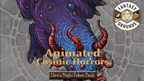 Fantasy Grounds - Devin Night Animated Token Pack 162: Cosmic Horrors DLC