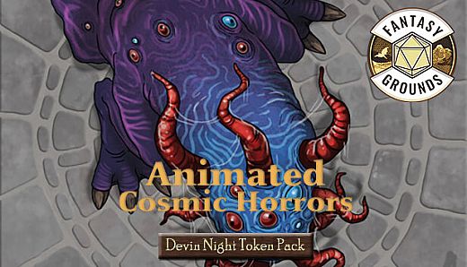 Fantasy Grounds - Devin Night Animated Token Pack 162: Cosmic Horrors