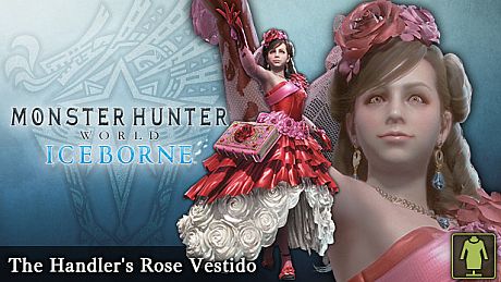 Monster Hunter: World - The Handler's Rose Vestido DLC