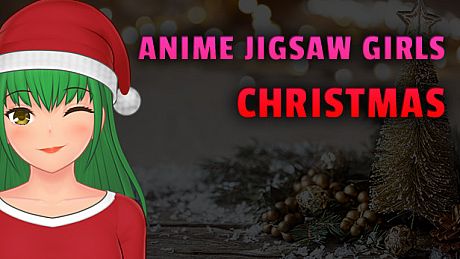 Anime Jigsaw Girls - Christmas Game