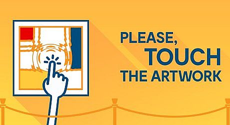 Please, Touch The Artwork Game