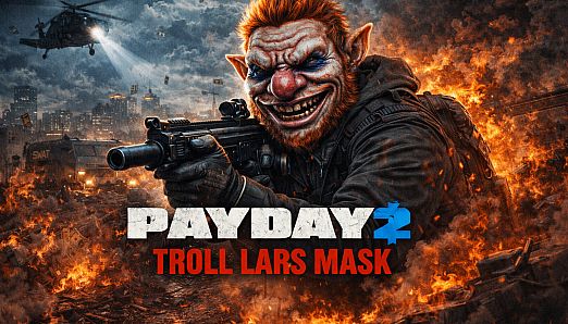 Payday 2 - Troll Lars Mask