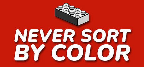 Never Sort By Color Game