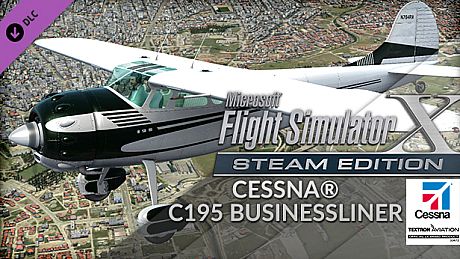 FSX Steam Edition: Cessna C195 Businessliner Add-On DLC