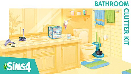The Sims 4 Bathroom Clutter Kit DLC