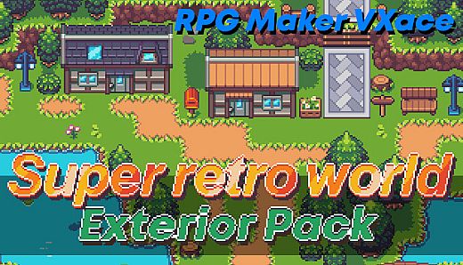 RPG Maker VX Ace - Super Retro World - Exterior Pack