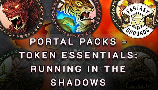 Fantasy Grounds - Portal Packs - Token Essentials: Running in the Shadows