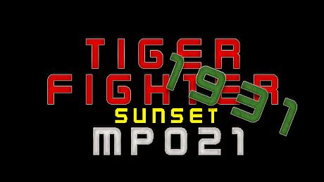 Tiger Fighter 1931 Sunset MP021 DLC