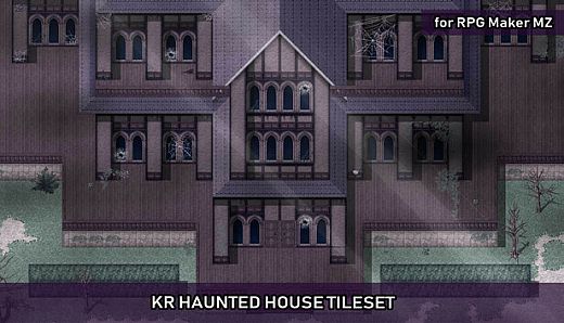 RPG Maker MZ - KR Haunted House Tileset