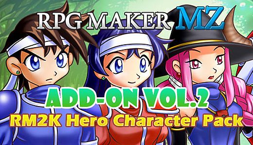 RPG Maker MZ - Add-on Vol.2: RM2K Hero Character Pack
