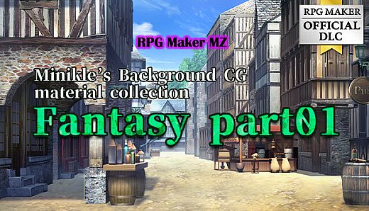 RPG Maker MZ - Minikle's Background CG Material Collection Fantasy part01