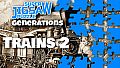 Super Jigsaw Puzzle: Generations - Trains 2