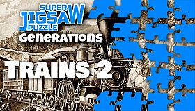 Super Jigsaw Puzzle: Generations - Trains 2