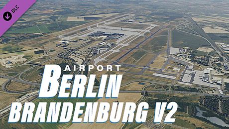 X-Plane 12 Add-on: Aerosoft - Airport Berlin Brandenburg V2 DLC