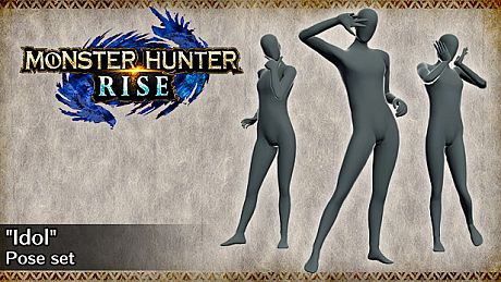 MONSTER HUNTER RISE - "Idol" pose set DLC