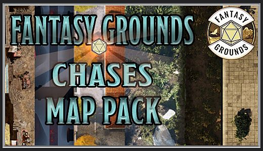 Fantasy Grounds - FG Chases Map Pack