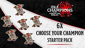 Idle Champions - 6x Choose Your Champion Starter Pack