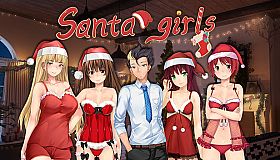 Santa Girls - Emoticons