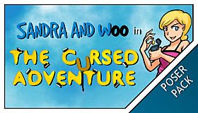 Sandra and Woo in the Cursed Adventure - Poser Pack Upgrade