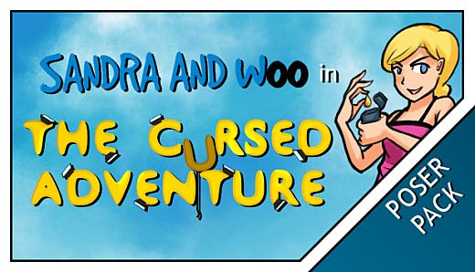 Sandra and Woo in the Cursed Adventure - Poser Pack Upgrade
