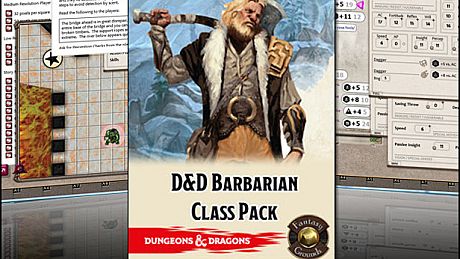 Fantasy Grounds - D&D Barbarian Class Pack DLC