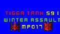 Tiger Tank 59 Ⅰ Winter Assault MP017