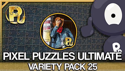 Jigsaw Puzzle Pack - Pixel Puzzles Ultimate: Variety Pack 25