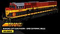 Trainz 2022 DLC - Kansas City Southern - EMD SD70MAC BELLE