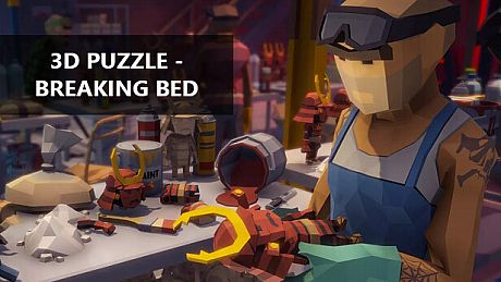 3D PUZZLE - Breaking Bed Game