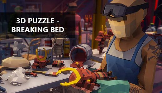 3D PUZZLE - Breaking Bed
