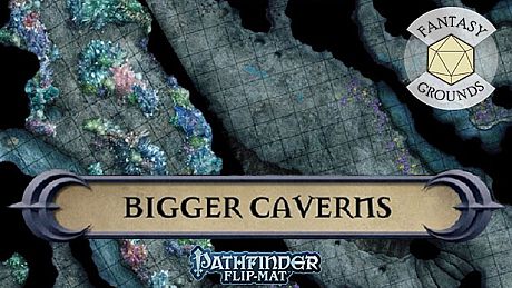 Fantasy Grounds - Pathfinder RPG - Pathfinder Flip-Mat - Bigger Caverns DLC