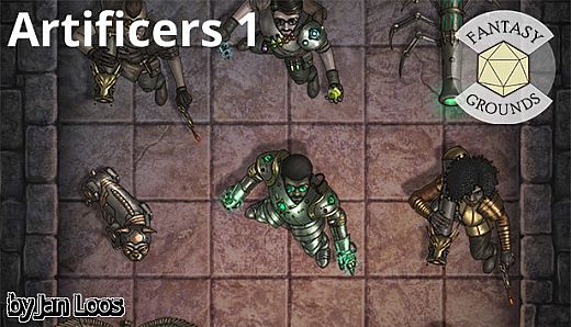 Fantasy Grounds - Jans Token Pack 29 - Artificers