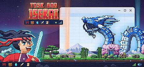 Task Bar Isekai Game