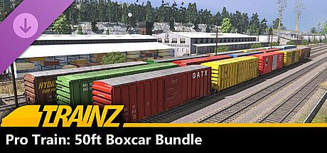 Trainz Plus DLC - Pro Train: 50ft Boxcar Bundle DLC