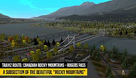 Trainz 2022 DLC - Canadian Rocky Mountains - Rogers Pass