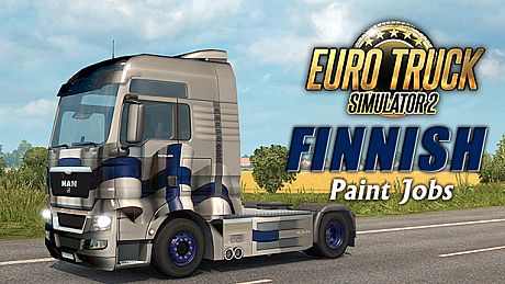 Euro Truck Simulator 2 - Finnish Paint Jobs Pack DLC