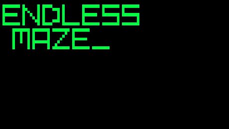 Endless Maze Game