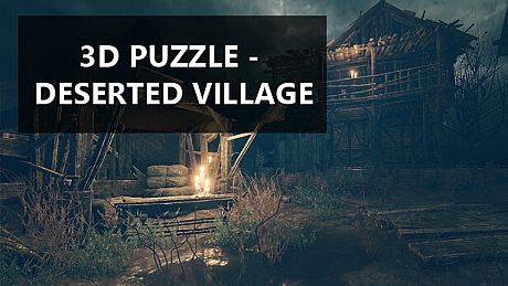 3D PUZZLE - Deserted Village Game