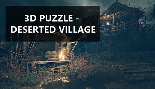 3D PUZZLE - Deserted Village