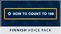How to Count to 100 - Finnish Voice Pack