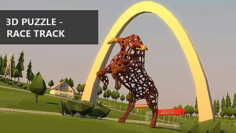 3D PUZZLE - Race Track Game