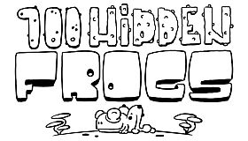100 hidden frogs