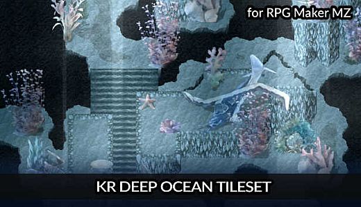 RPG Maker MZ - KR Deep Ocean Tileset