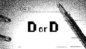 D or D