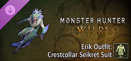 Monster Hunter Wilds - Erik Outfit: Crestcollar Seikret Suit DLC