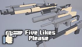Five Likes Please - Historic Weapons Pack