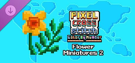 Pixel Cross Stitch - Flower Miniatures Pack 2 DLC